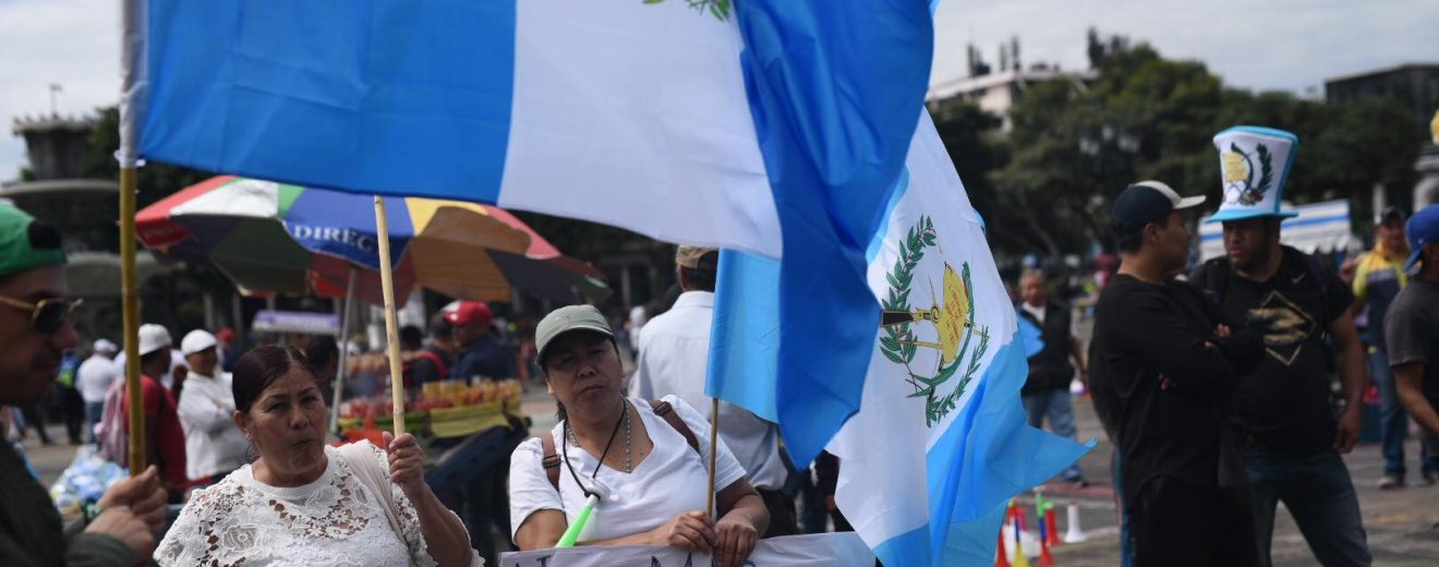 marcha de vendedores de mercados en la capital