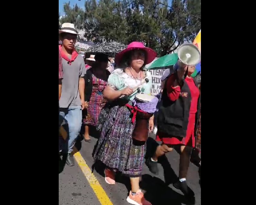 marcha de Chimaltenango