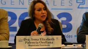 Irma Palencia, presidenta del TSE, presentará la Memoria de Labores 2022-2023