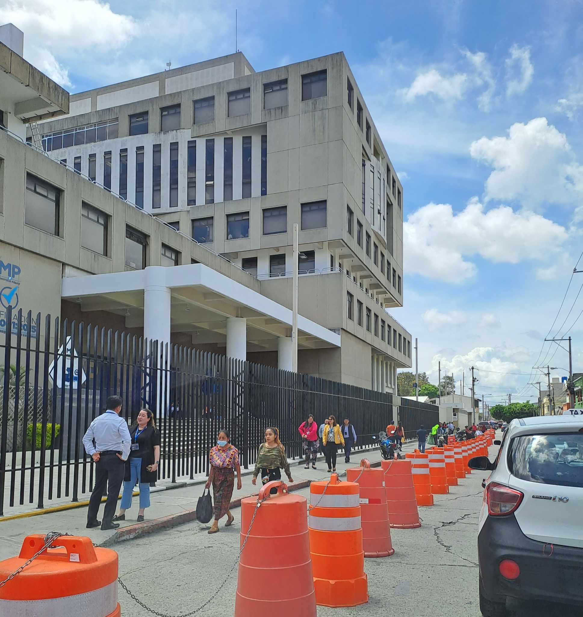 Sede central del Ministerio Público en el barrio Gerona