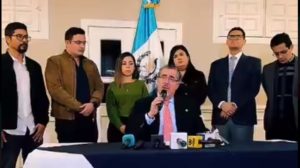 presidente electo, Bernardo Arévalo, habla del cierre del proceso electoral