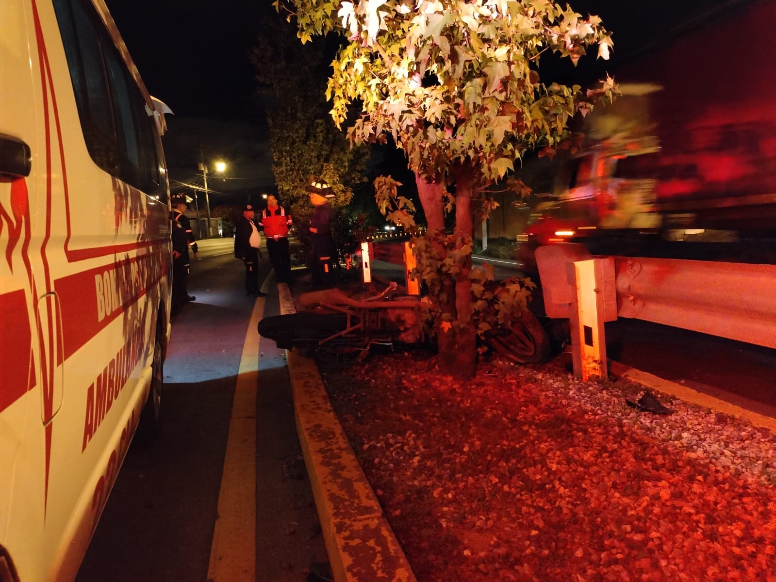 motorista muerto en accidente en ruta Interamericana