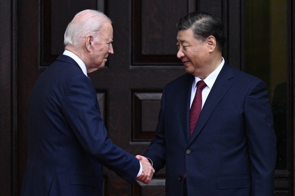 Joe Biden y Xi Jinping, en San Francisco