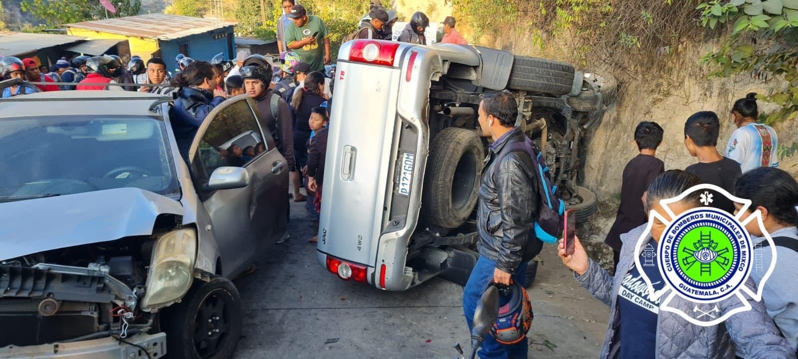 Se registra múltiple colisión en Ciudad Quetzal