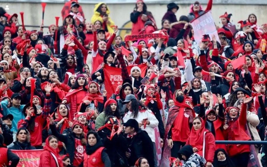 Mujeres en futbol de Irán