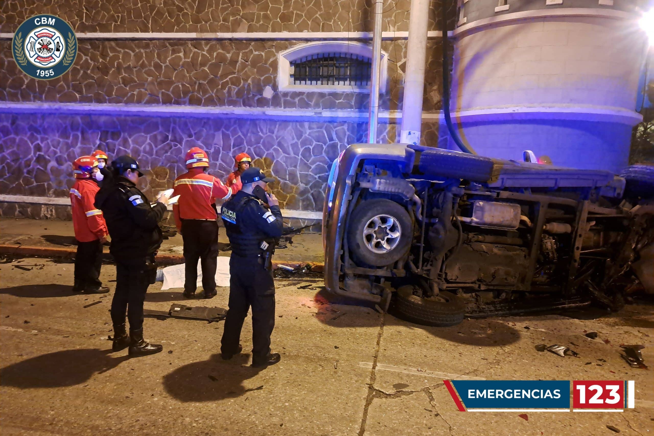 accidente de tránsito en zona 10