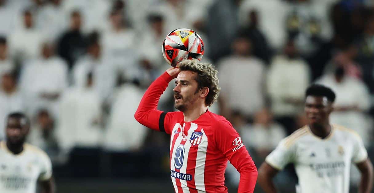 Antoine Griezmann máximo goleador del Atlético Madrid enero 2024