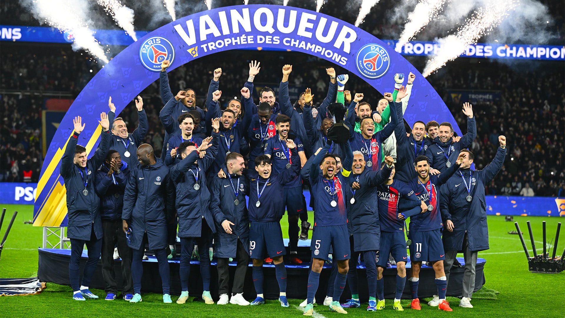 París SaintGermain campeón de la supercopa de Francia enero 2024