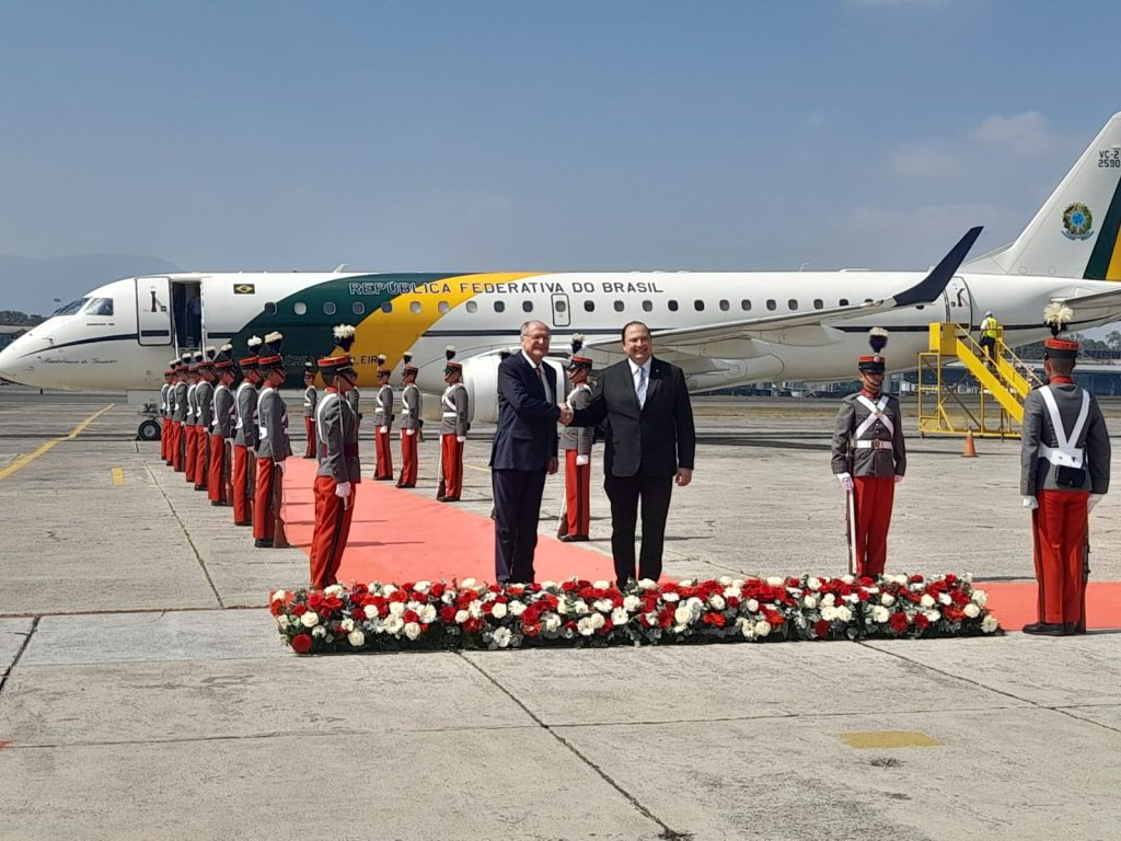vicepresidente de Brasil llega a Guatemala