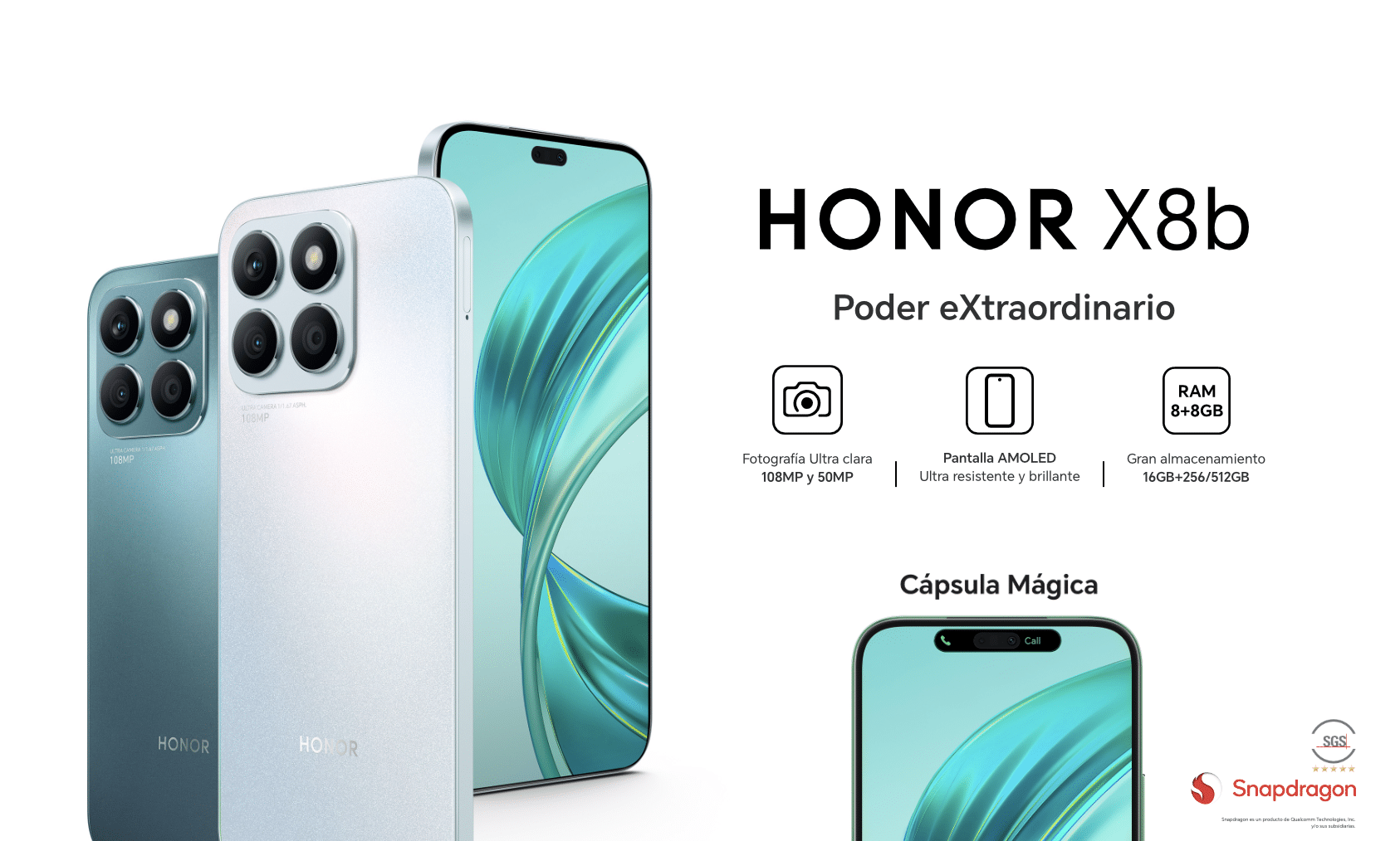 Nuevo HONOR X7b: un móvil económico con una batería inmensa