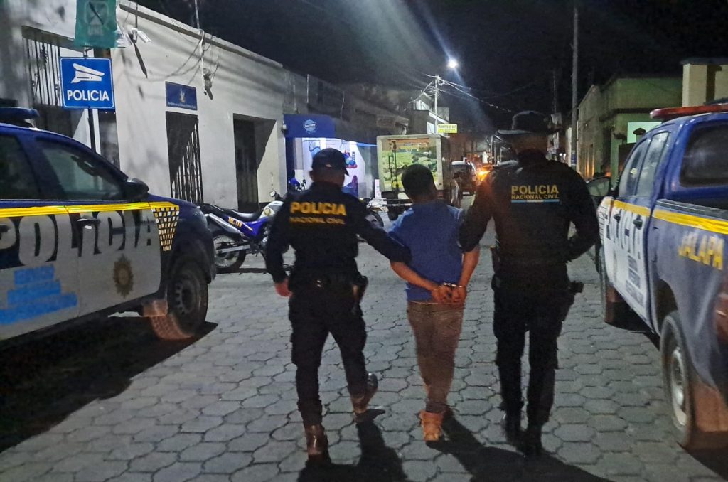 agresor capturado en Jalapa