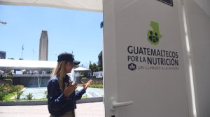 Guatemaltecos por la Nutrición presenta campamento de Nutrimóviles