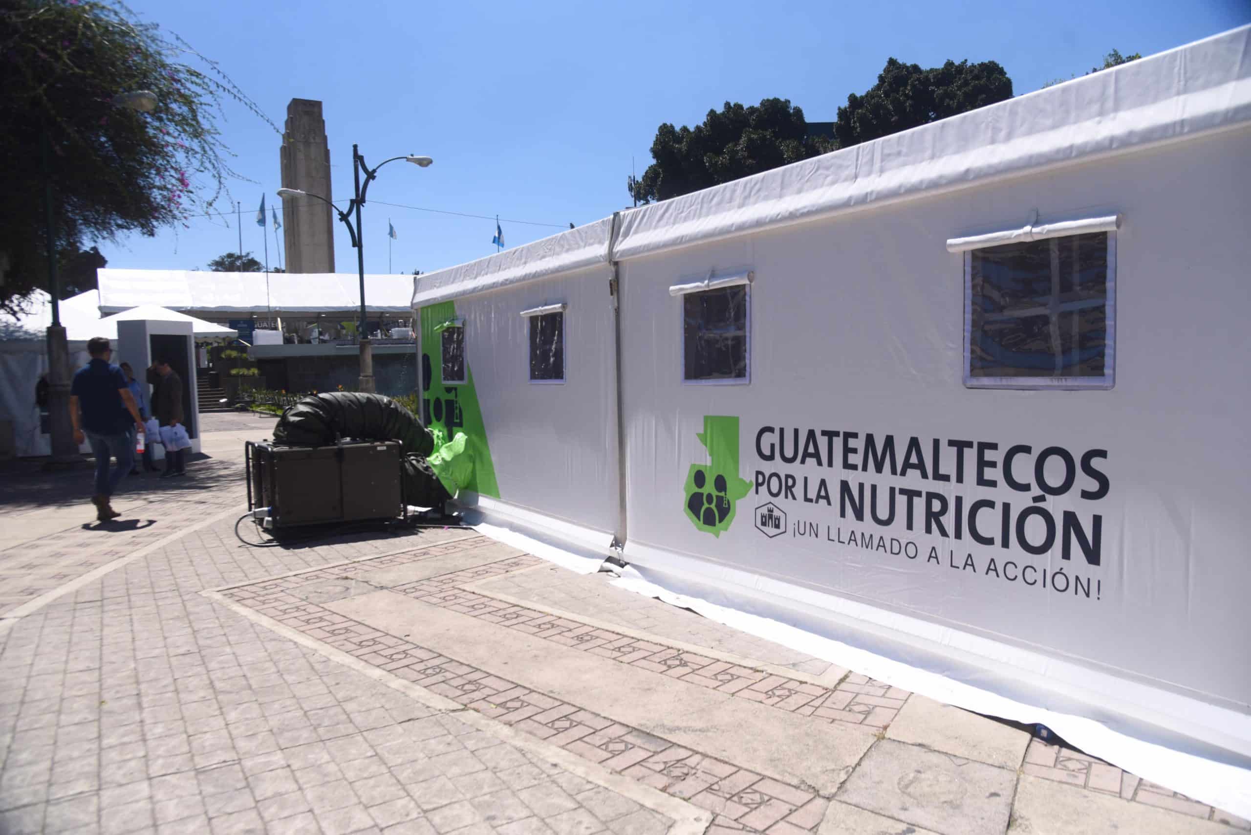 Guatemaltecos por la Nutrición presenta campamento de Nutrimóviles