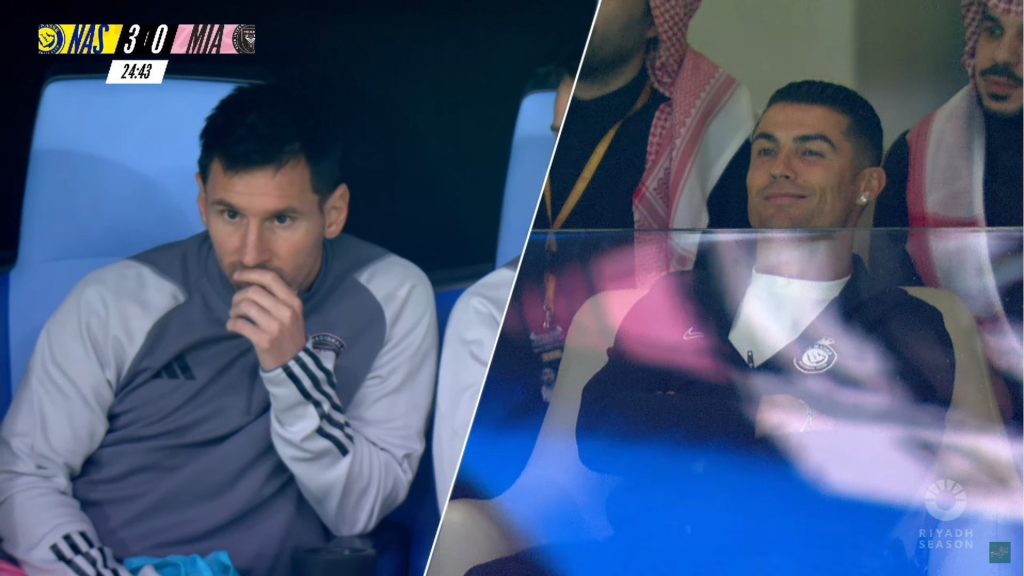 Lionel Messi y Cristiano Ronaldo