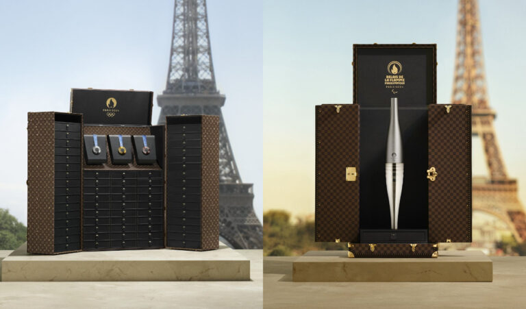 Louis Vuitton presentó los cofres que se usarán en París 2