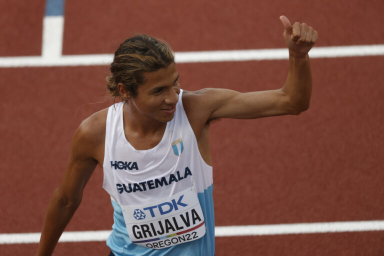 El atleta guatemalteco Luis Grijalva, en una fotografía de archivo. EFE/Kai Forsterling