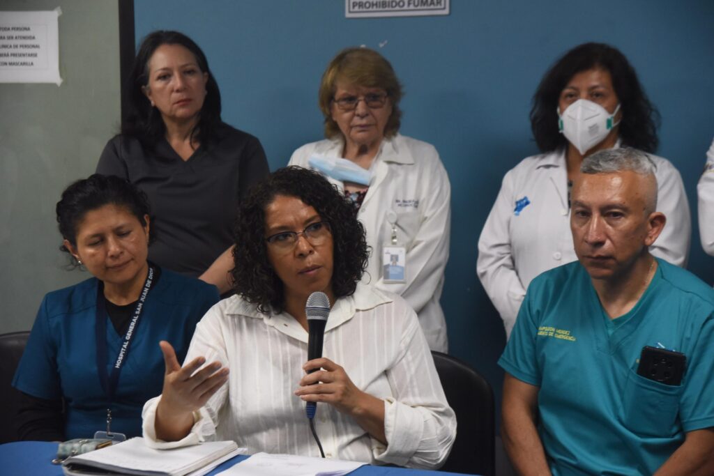 falta de medicamentos en hospital general San Juan de Dios