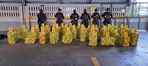cocaína decomisada en contenedor procedente de Ecuador