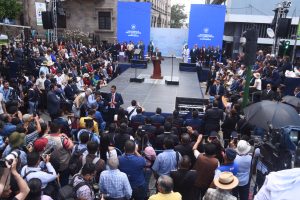 presidente Bernardo Arévalo presenta informe de 100 días de Gobierno