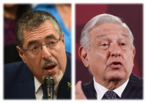 presidentes de Guatemala y México, Bernardo Arévalo y Andrés López Obrador