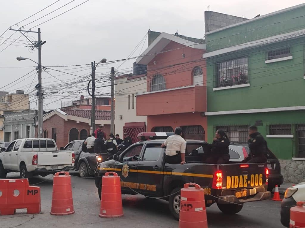 MP coordina operativo contra el robo de vehículos en la capital