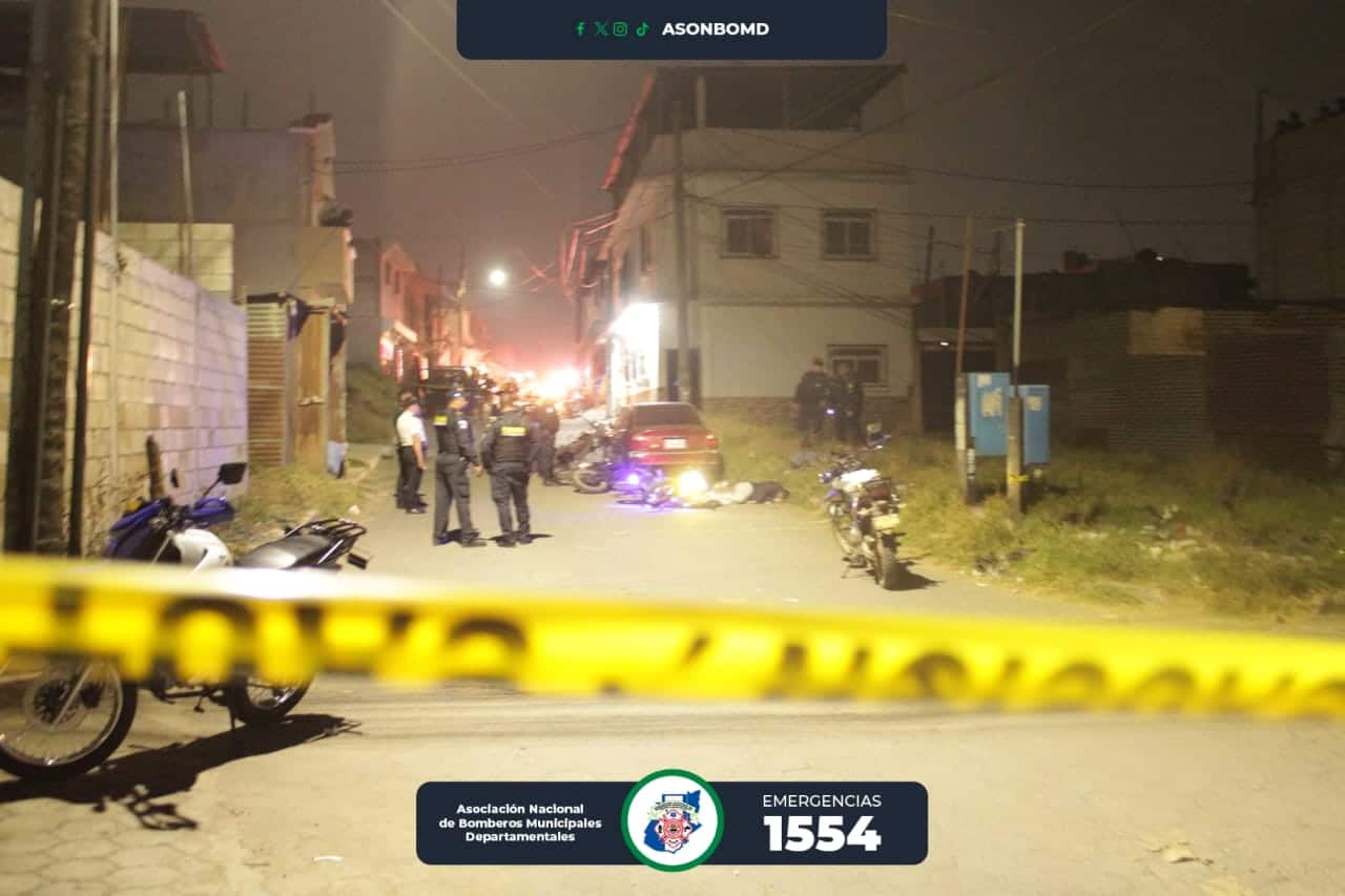 cinco muertos por ataque armado en Bárcenas, Villa Nueva