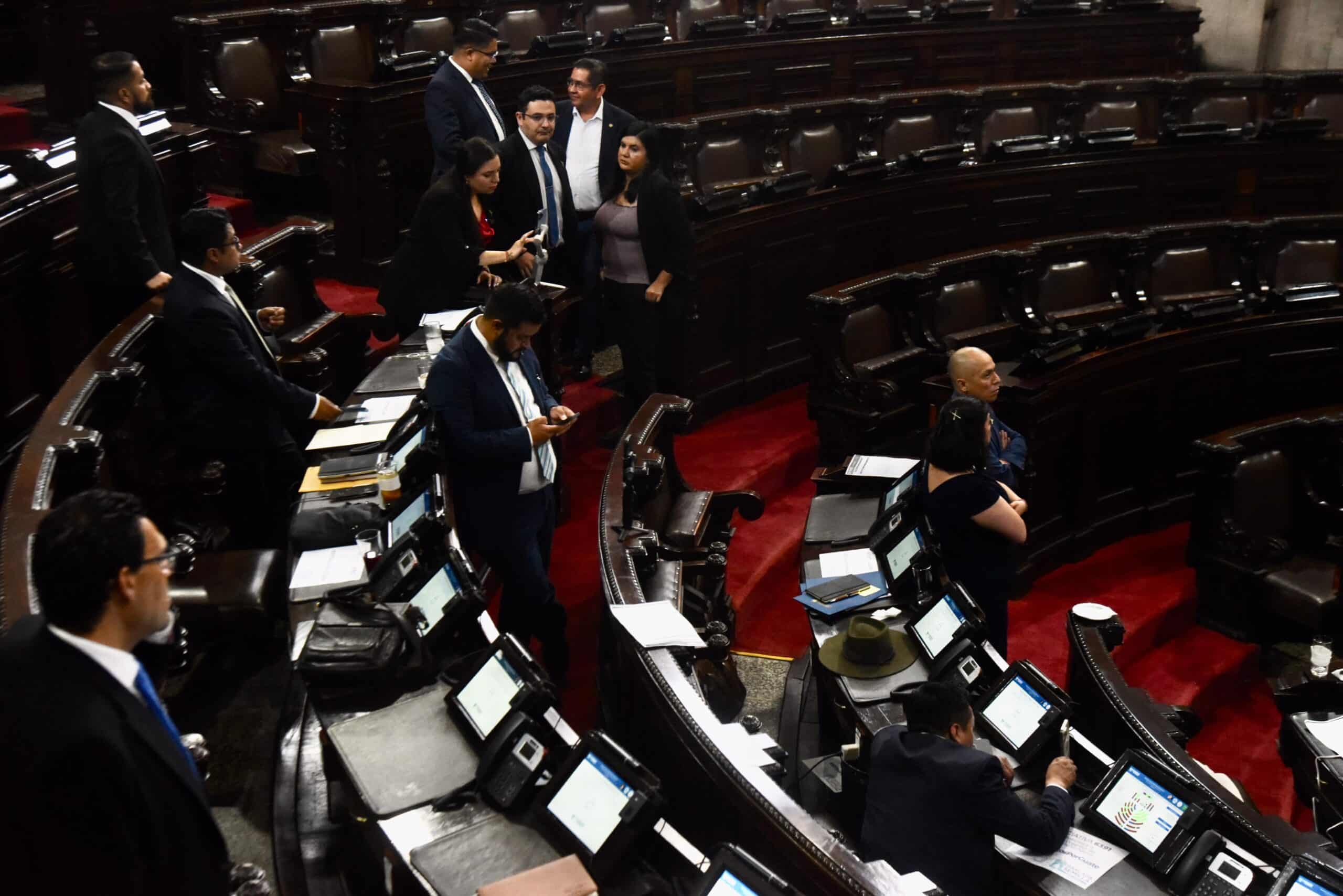 sesión en el Congreso de la República