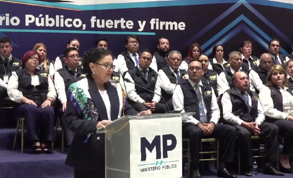 Fiscal general, Consuelo Porras, envía mensaje al pueblo de Guatemala