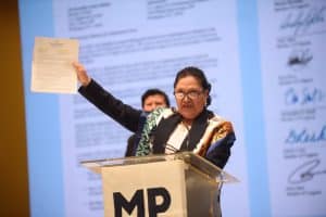 fiscal general Consuelo Porras revela contenido de carta de congresistas de EE. UU.