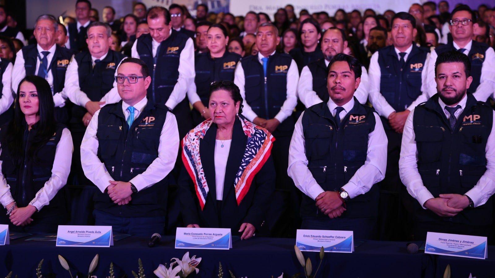 fiscal general, Consuelo Porras, presenta segundo informe anu