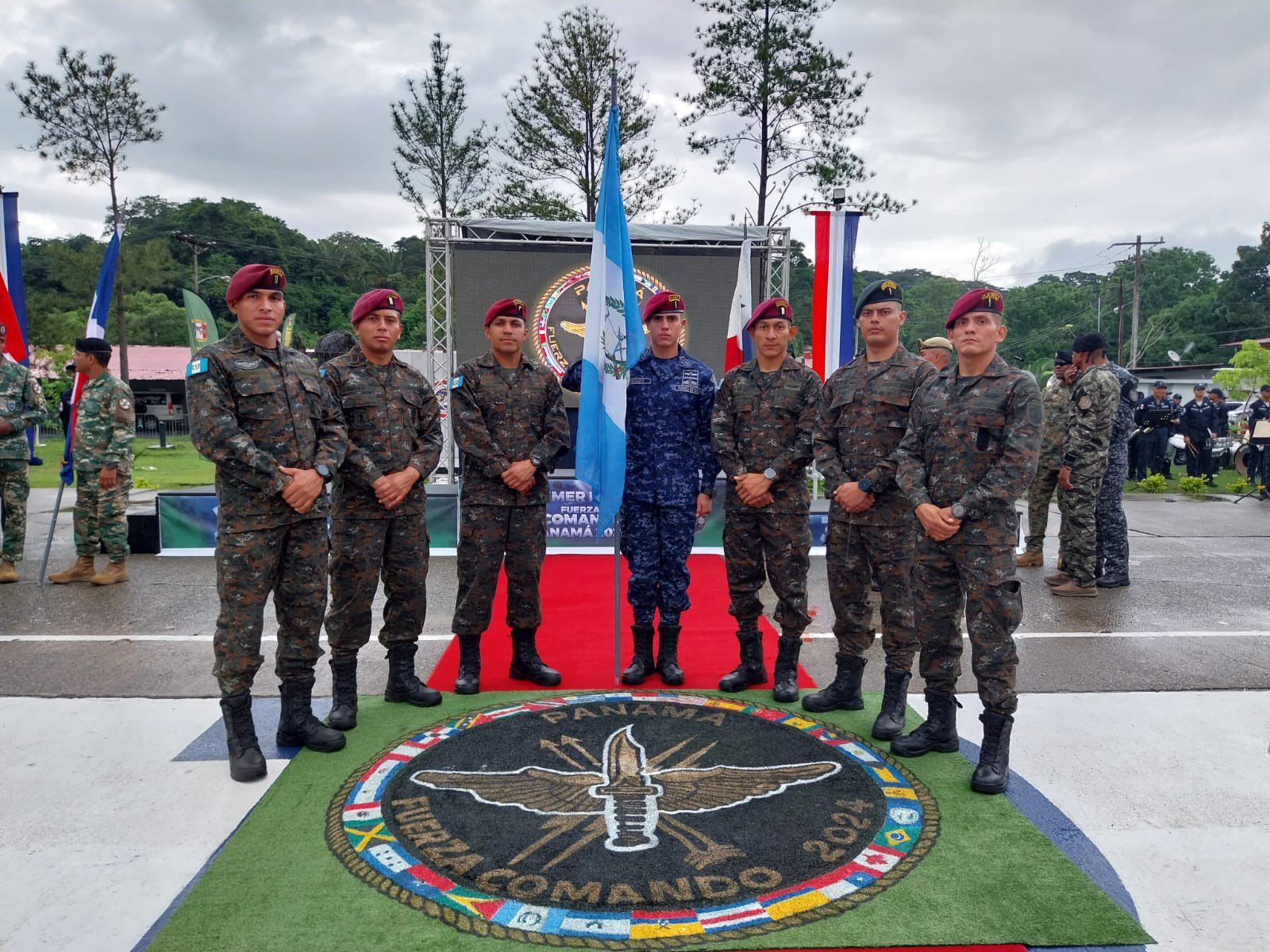 Fuerzas especiales de Guatemala participan en competencia Fuerza Comando 2024