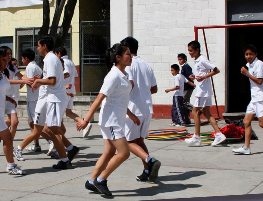 educación física - estudiantes