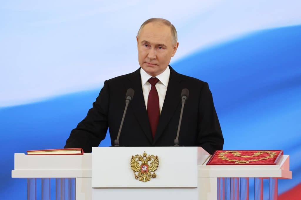 Vladimir Putin, presidente de Rusia