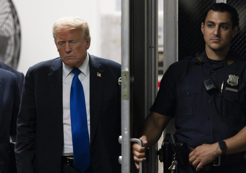 Donald Trump en juicio en su contra