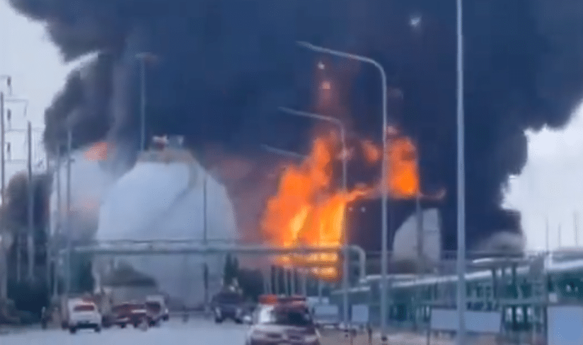 Explosión en planta química en Tailandia