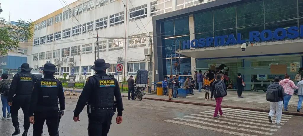 Refuerzan seguridad en alrededores del hospital Roosevelt tras intento de ataque