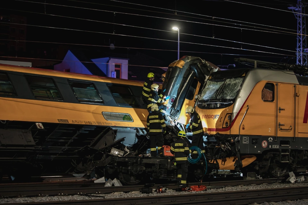 Choque de trenes en República Checa
