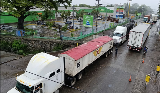 emergencias por lluvias en Palín, Escuintla