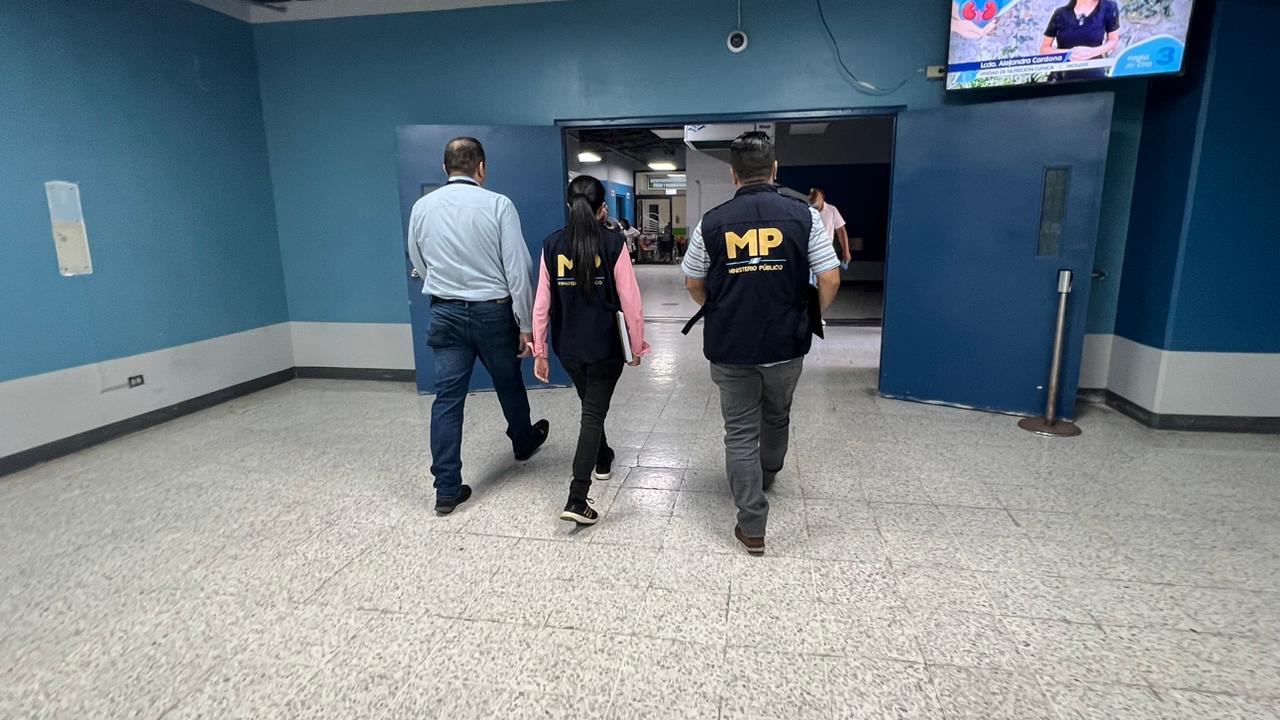 MP realiza diligencia en Hospital General San Juan de Dios tras hurto de medicamentos