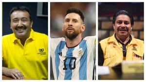 Lionel Messi en el Guatemala ante Argentina