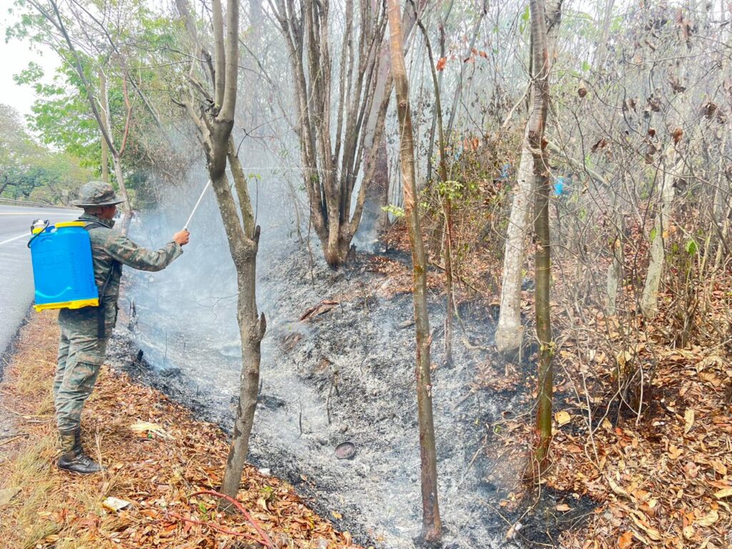 incendios forestales en Guatemala