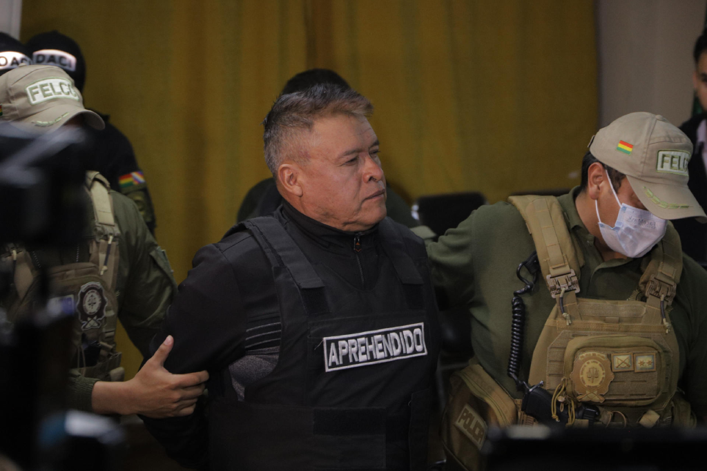Juan José Zuñiga, general detenido por intento de golpe de Estado en Bolivia