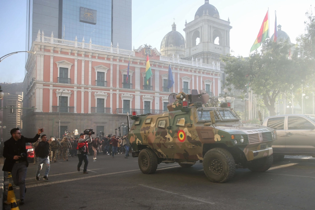 Intento de golpe de Estado en Bolivia, junio 2024