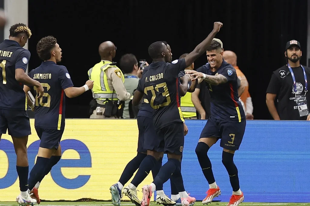 Ecuador ante Jamaica