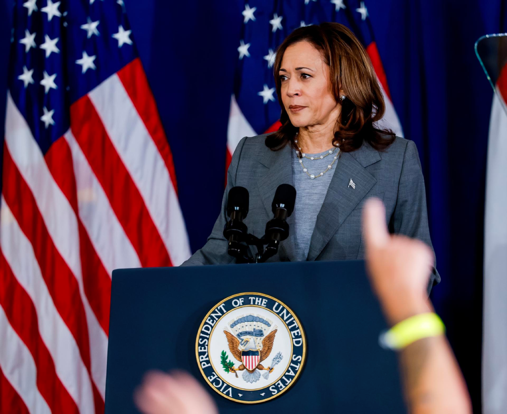 Kamala Harris, vicepresidenta de EE. UU.