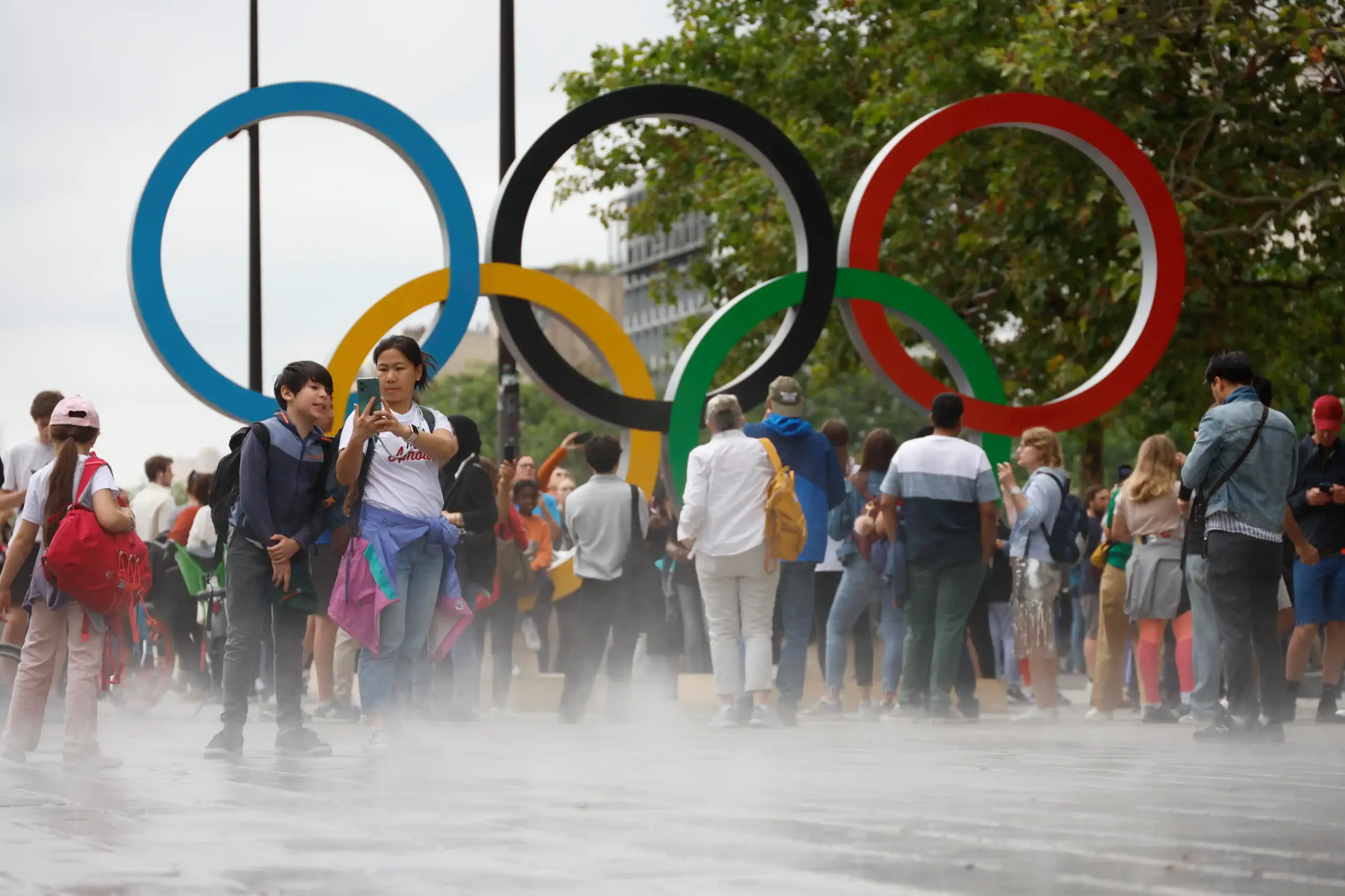 Ceremonia de apertura de Juegos Olímpicos París 2024.