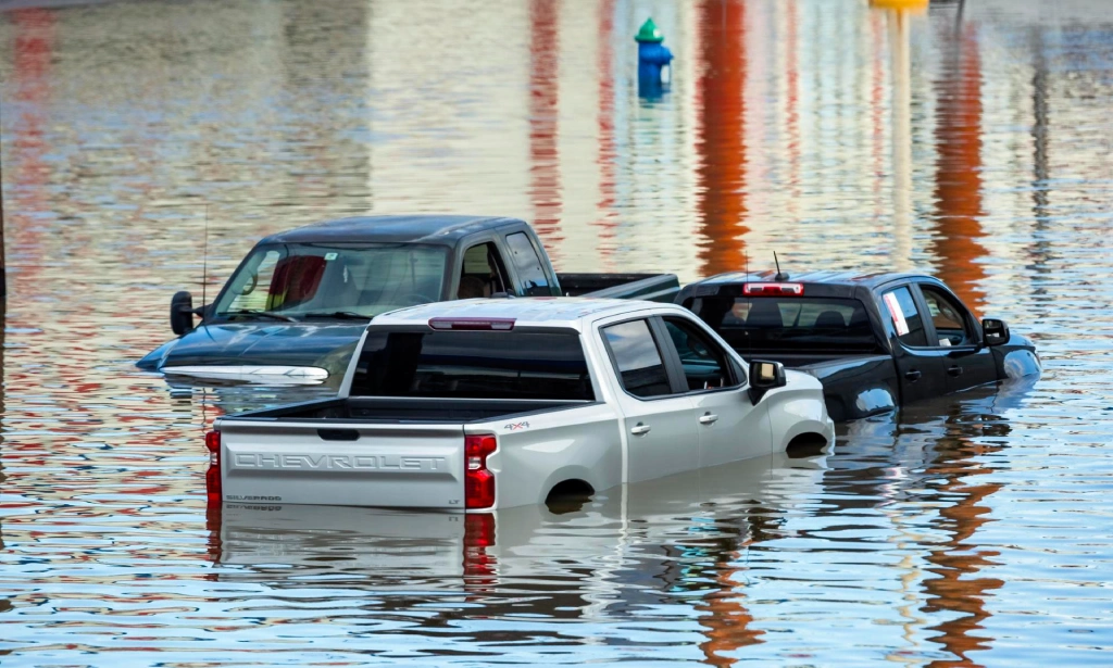 Inundaciones en Texas por tormenta Beryl