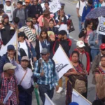 manifestación de Codeca en la capital