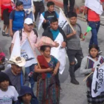 manifestación de Codeca en la capital