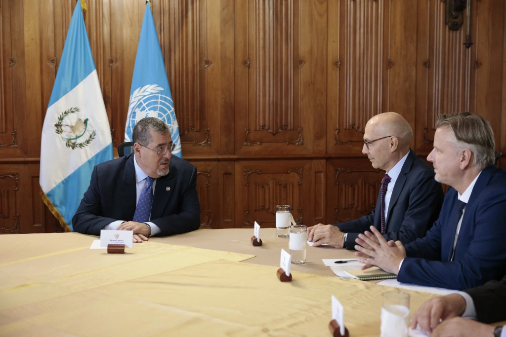 alto comisionado de Naciones Unidas para los Derechos Humanos, Volker Türk, visita Guatemala